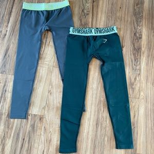 Gymshark womens medium leggings. New in bag. Both for $50
